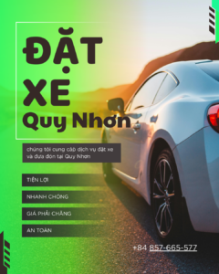 Đặt xe taxi Quy Nhơn có đón khách ở Phù Cát - tại Taxi Quy Nhơn